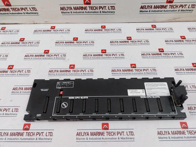 Ge Fanuc Ic693Chs392J 10-slot Expansion Base W/ Ic693Acc307A Bus Terminal Plug