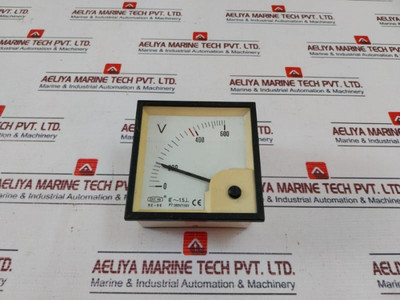Bew Be-96 Analog Volt Meter 0-600V Used Bew Be-96 Analog Volt Meter 0-600V Used