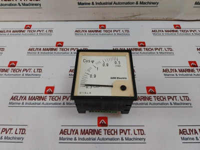 Abb Electric - Power Factor Meter - Deif Used Abb Electric - Power Factor Meter - Deif Used
