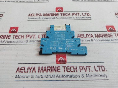 Lot Of 7X Finder 93.01.7.024 Din Rail Relay Socket 6A 250V