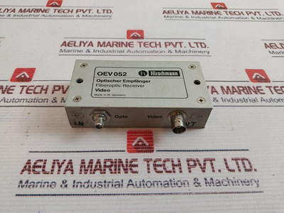 Hirschmann Oev 052 Fiber Optic Receiver - Used Hirschmann Oev 052 Fiber Optic Receiver - Used