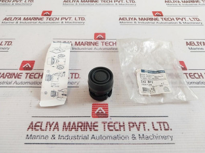 Telemecanique Za2 Bp2 Black Booted Pushbutton