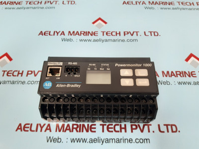 Allen-bradley Powermonitor 1000 a-b rs-485 cat: 1408-tr2a-ent Allen-bradley Powermonitor 1000 a-b rs-485 cat: 1408-tr2a-ent