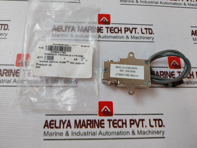 Waters Mod Ju-csd-6Pin Pressure Transducer Rev H 279001785 - New
