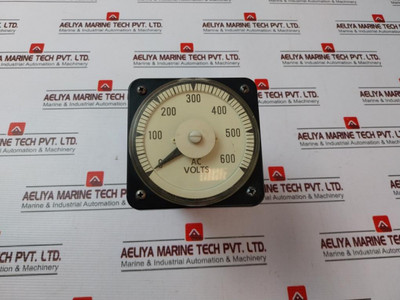 Yokogawa 103021Pzsj Ac Volt Meter 0-600 Vac - Used Yokogawa 103021Pzsj Ac Volt Meter 0-600 Vac - Used
