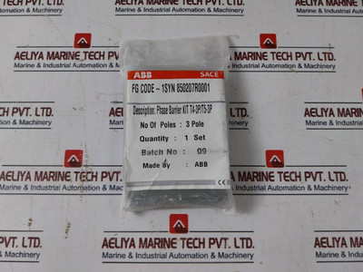 Abb 1Syn850207R0001 Accessories For Moulded Case Circuit Breakers Set - New Abb 1Syn850207R0001 Accessories For Moulded Case Circuit Breakers Set - New