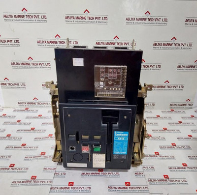 Terasaki Electric At12 Tempower Air Circuit Breaker 3 Poles 1250/5A 50-60Hz - Used Terasaki Electric At12 Tempower Air Circuit Breaker 3 Poles 1250/5A 50-60Hz - Used