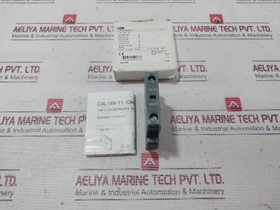 Abb Cal18X-11B Auxiliary Contacts Block - New Abb Cal18X-11B Auxiliary Contacts Block - New