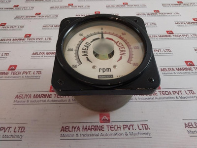 Nabco Ahead 150-0-150-astern Rpm Meter 96099 - Used Nabco Ahead 150-0-150-astern Rpm Meter 96099 - Used