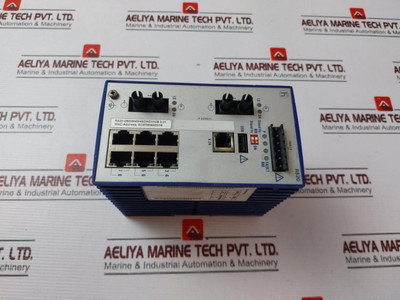 Hirschmann Rs20 Rail Switch Rs20-0800M4M4Sdaehh08.0.01 - Used Hirschmann Rs20 Rail Switch Rs20-0800M4M4Sdaehh08.0.01 - Used