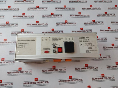 Rosemount Tankradar 9150 081-625 Lp Power Block