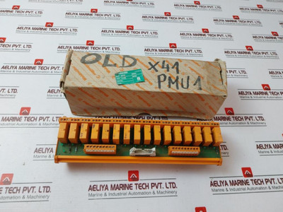 Weidmuller Rsm 16R Relay Module 24Vdc - Used Weidmuller Rsm 16R Relay Module 24Vdc - Used