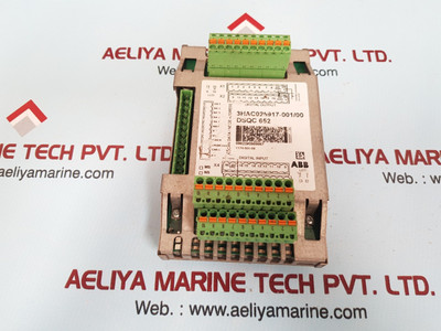 Abb dsqc 652 i/o 3hac025917-001/00 board x5can data node. Abb dsqc 652 i/o 3hac025917-001/00 board x5can data node.