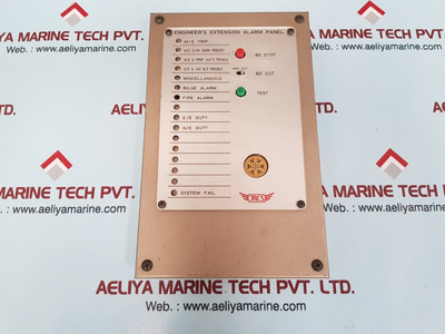 Jrcs ext-200 alarm panel by Japan Radio & Electric Mfg. Co. Ltd Jrcs ext-200 alarm panel by Japan Radio & Electric Mfg. Co. Ltd