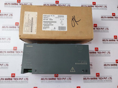 Siemens 6Ep1336-2Ba00 Power Supply 24Vdc/20A