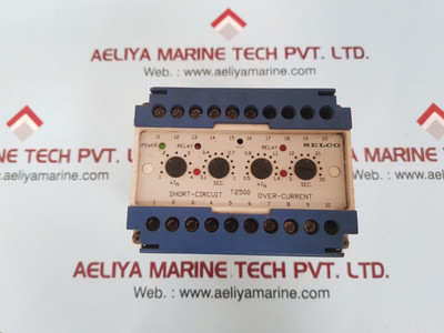 Selco t2500 3-phase short circuit+over current relay -05 Selco t2500 3-phase short circuit+over current relay -05