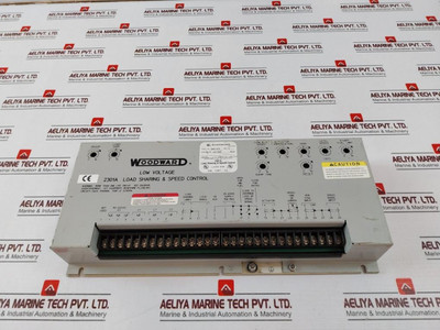 Woodward 9907-018, 2301A Load Sharing & Speed Control Rev H Woodward 9907-018, 2301A Load Sharing & Speed Control Rev H