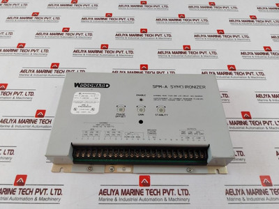 Woodward 9907-028 Spm-a Synchronizer 230Vac 50/60Hz - Used Woodward 9907-028 Spm-a Synchronizer 230Vac 50/60Hz - Used