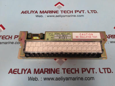 Terasaki Ein-501 Signal Input Unit - Electric Co., Ltd. Terasaki Ein-501 Signal Input Unit - Electric Co., Ltd.