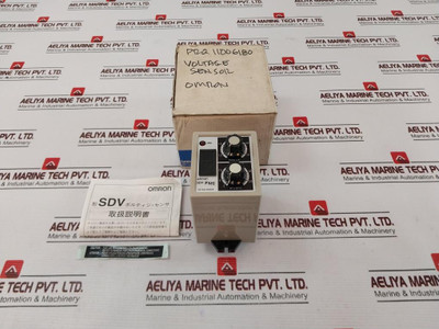 Omron Sdv-fm6 Voltage Sensor 100/110Vac