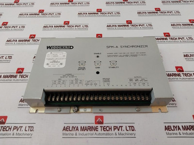 Woodward 9907-028 Spm-a Synchronizer Rev F - Used Woodward 9907-028 Spm-a Synchronizer Rev F - Used