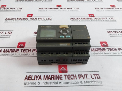 Siemens 6Ed1 052-1Fb00-0Ba4 Logic Module With 6Ed1 055-1Fb00-0Ba1 - Used