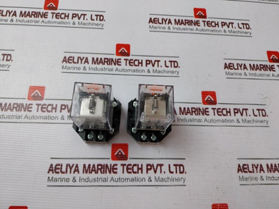 Lot Of 2X C3 Controls Gprs-p2C10Zc-1 Pilot Relay Coil 24Vdc - Used Lot Of 2X C3 Controls Gprs-p2C10Zc-1 Pilot Relay Coil 24Vdc - Used