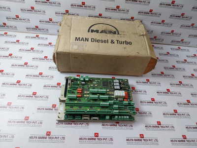 Man B&W 3157167-5.1 Pcb Master Control Unit 492A Rev: 1.2