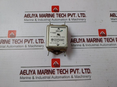 Corcom 3S1A F7290 Emi Filter 3A 120/250V 50-60Hz