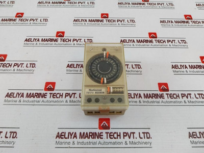 National Tb179 Time Switch 240V Ac 50/60Hz - Used National Tb179 Time Switch 240V Ac 50/60Hz - Used