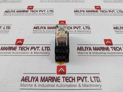 Omron My4N Relay With Base Pyf 14A-e - Used Omron My4N Relay With Base Pyf 14A-e - Used
