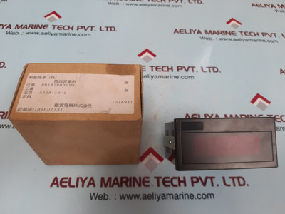 Tsuruga Electric 482A-19-3 Digital Panel Meter Tsuruga Electric 482A-19-3 Digital Panel Meter