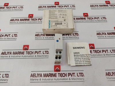 Siemens 3Rv1921-1M Auxiliary Alarm Switch 690V - New Siemens 3Rv1921-1M Auxiliary Alarm Switch 690V - New