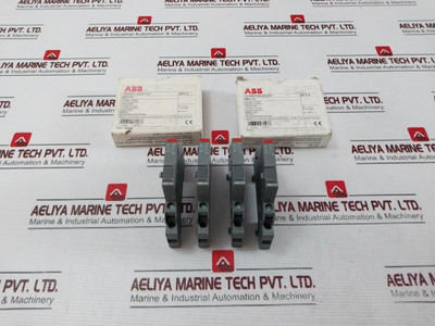 Lot Of 8X Abb Hk1-11 Auxiliary Contact 1Sam201902R1001 - New Lot Of 8X Abb Hk1-11 Auxiliary Contact 1Sam201902R1001 - New