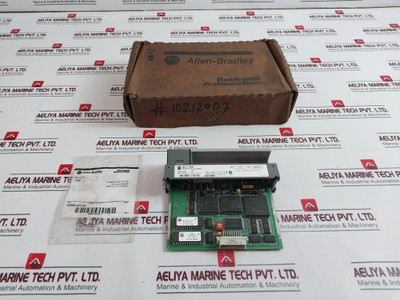 Allen-bradley 1747-sn Remote I/O Scanner Ser B W/ 40846-455-04 Termination Kit