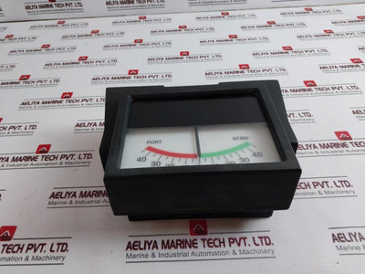 Deif Vtr-3 Indicator 4 – 0 – 40 Stbd - Used Deif Vtr-3 Indicator 4 – 0 – 40 Stbd - Used