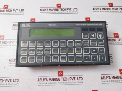 Stn Atlas Das 40M Geamar Duty Alarm System Panel 271.150.186/B Stn Atlas Das 40M Geamar Duty Alarm System Panel 271.150.186/B