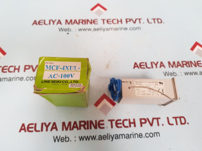 Line seiki mcf-4xul magnetic counter