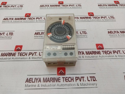 Yokoyama Tb-17 Time Switch 110V Ac 60/50 Hz - Used Yokoyama Tb-17 Time Switch 110V Ac 60/50 Hz - Used