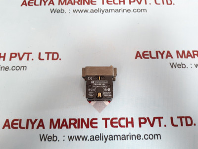 2x Telemecanique zb2-be101 contact block - 10(6) a 400 v ~