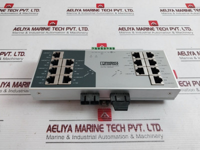 Phoenix Contact Fl Switch Sf 14Tx/2Fx Ethernet Switch 24Vdc - Used Phoenix Contact Fl Switch Sf 14Tx/2Fx Ethernet Switch 24Vdc - Used