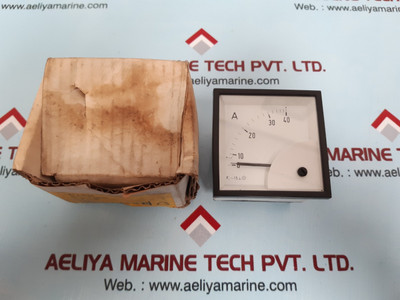 RS Components 312-820 DIN 72 Meter Scale 0-40 FSD 40A England