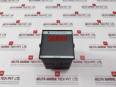 Shriji Electronics Dpm-101 Digital Panel Meter - Used Shriji Electronics Dpm-101 Digital Panel Meter - Used