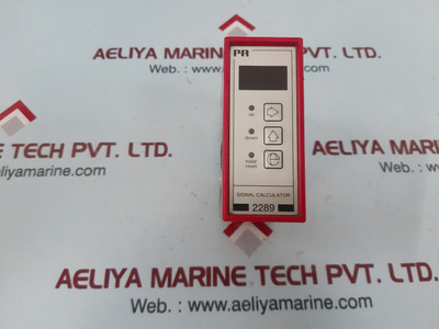 PR Electronics Signal Calculator 2289A 2289S103 PO 1071184 PR Electronics Signal Calculator 2289A 2289S103 PO 1071184