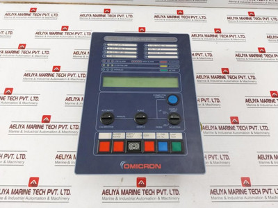 Omicron Ogs 3.1 Display Gas Sampling System Dis3.1 Rev.H