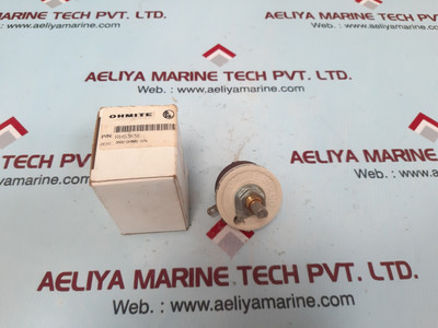Ohmite rhs3k5e potentiometer 3500 ohms 10% amp.max 214l