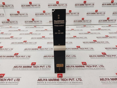 Macgregor Hagglunds Pc 214 1221-801 Printed Circuit board Pump Control - Used Macgregor Hagglunds Pc 214 1221-801 Printed Circuit board Pump Control - Used