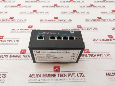 Moxa Technologies Fs5005 Industrial Ethernet Switch 10-30V