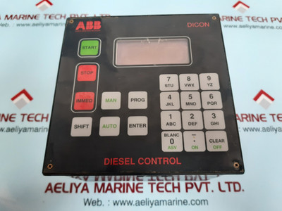 Abb Dicon Cma 112 Diesel Control Display Unit (Not Working) Abb Dicon Cma 112 Diesel Control Display Unit (Not Working)