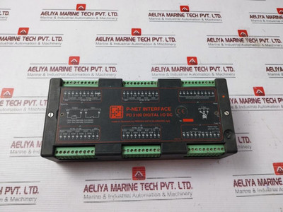 Proces-data Pd 3100 Digital I/O Dc Interface Module 24V Dc - Used Proces-data Pd 3100 Digital I/O Dc Interface Module 24V Dc - Used
